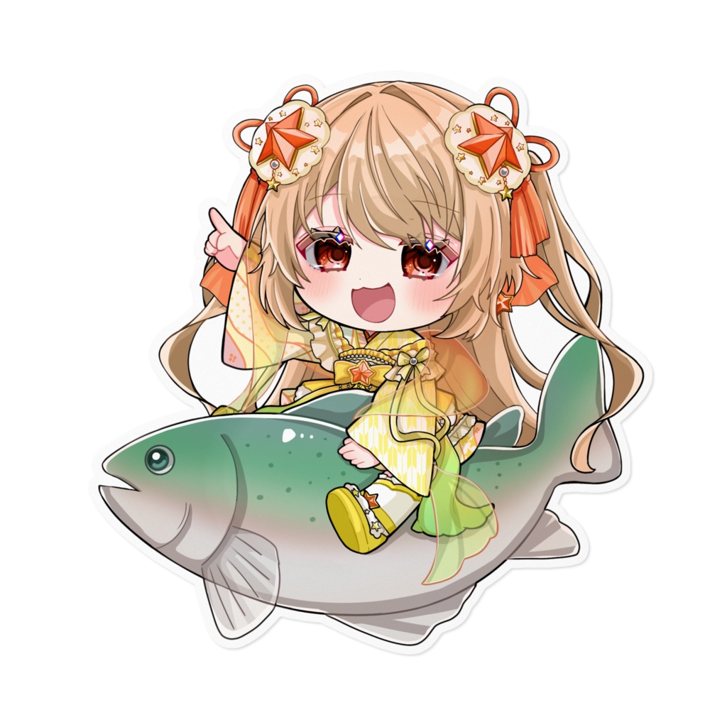 虹池ステッカーNEWっ