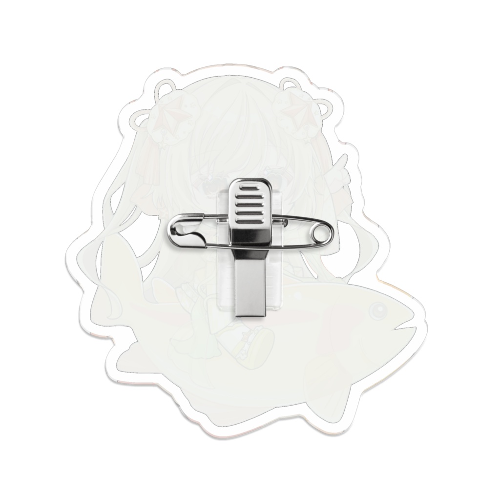 虹池バッジ(アルビノ)