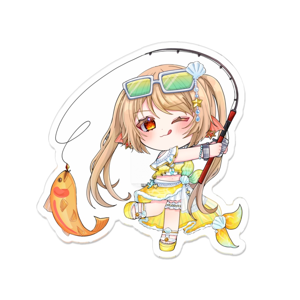 アクリルバッチ(水着)