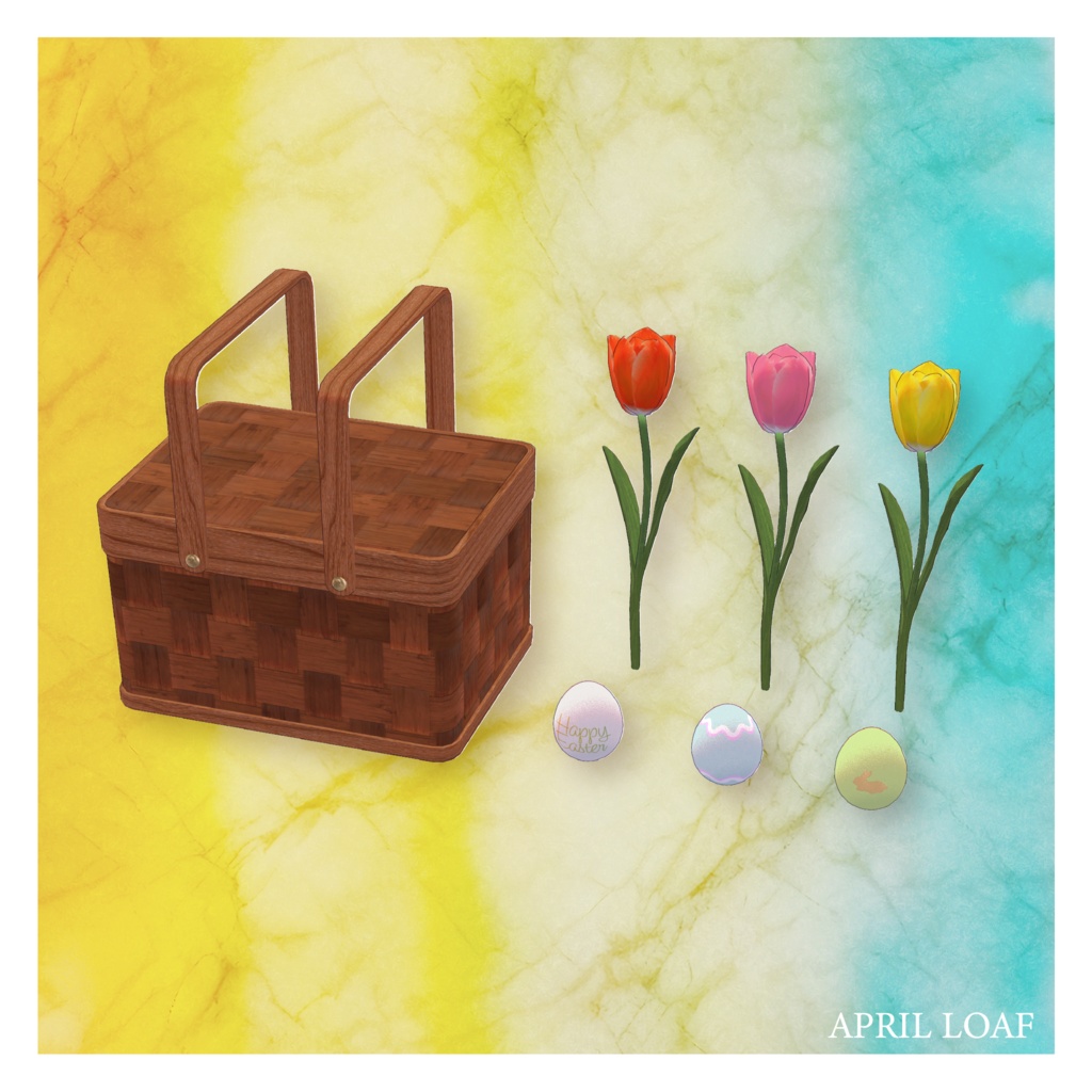 【VRChat】イースターバスケット