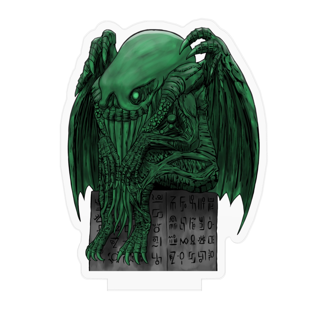 大いなるクトゥルフ アクリルフィギュア