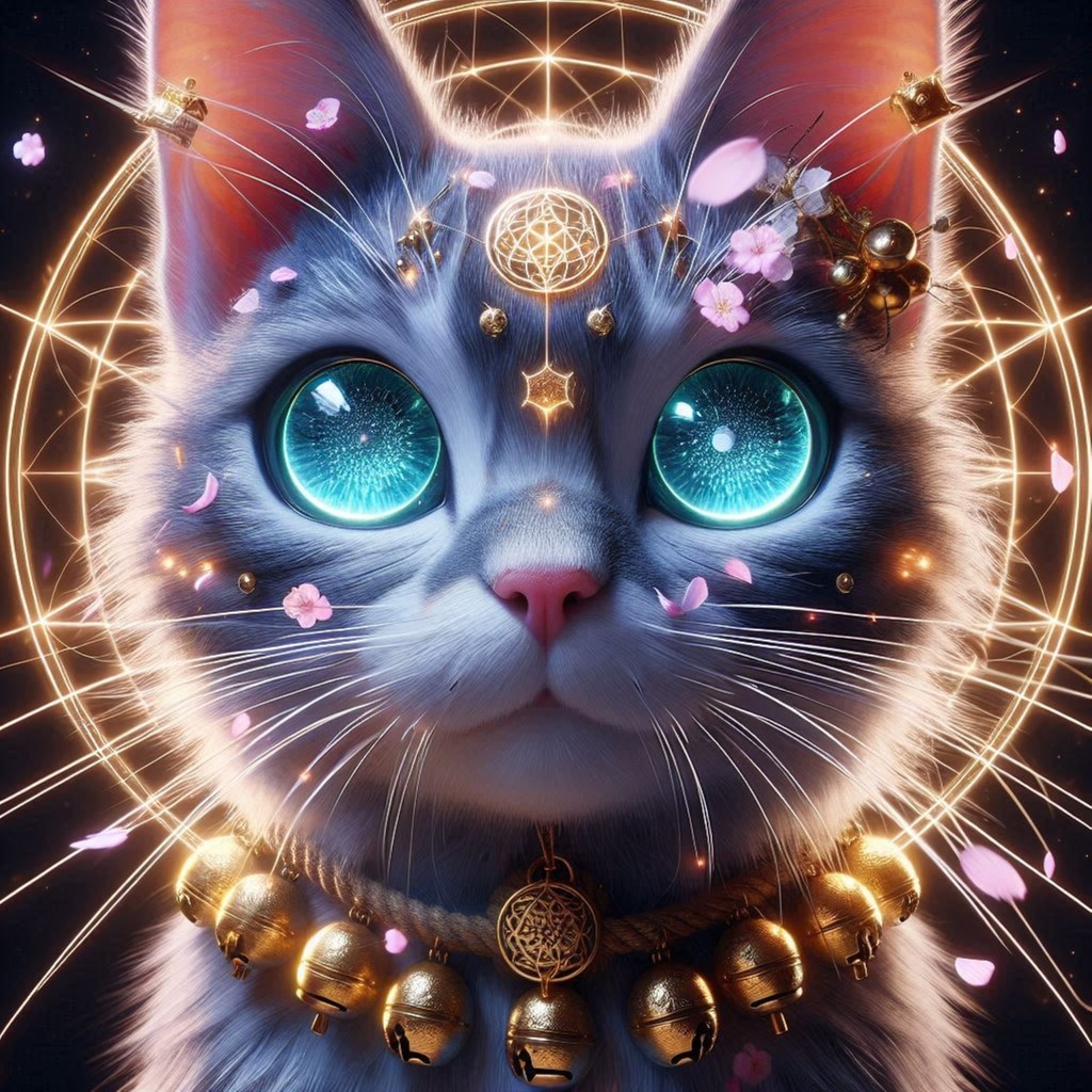 「”和風猫神”イラスト素材17点セット」