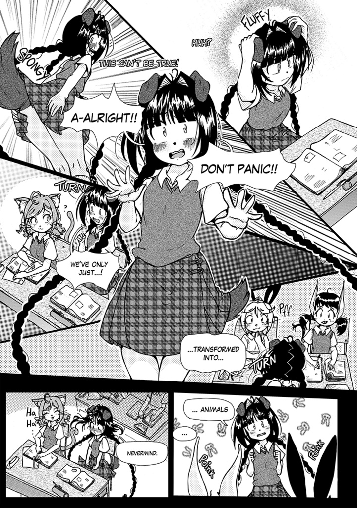 ロミナのわんダフル授業中カオス(ロミナ話2・再印刷ver.)【デジタルダウンロード】