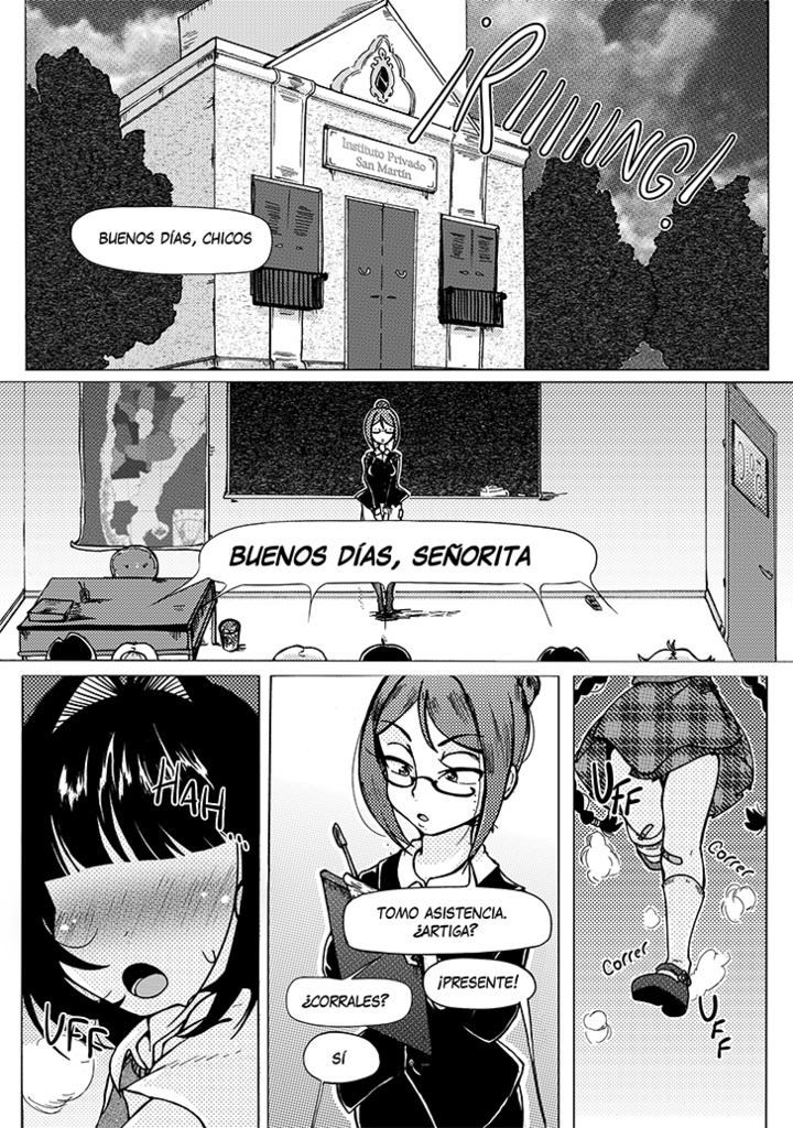 ロミナのわんダフル授業中カオス(ロミナ話2・再印刷ver.)【デジタルダウンロード】