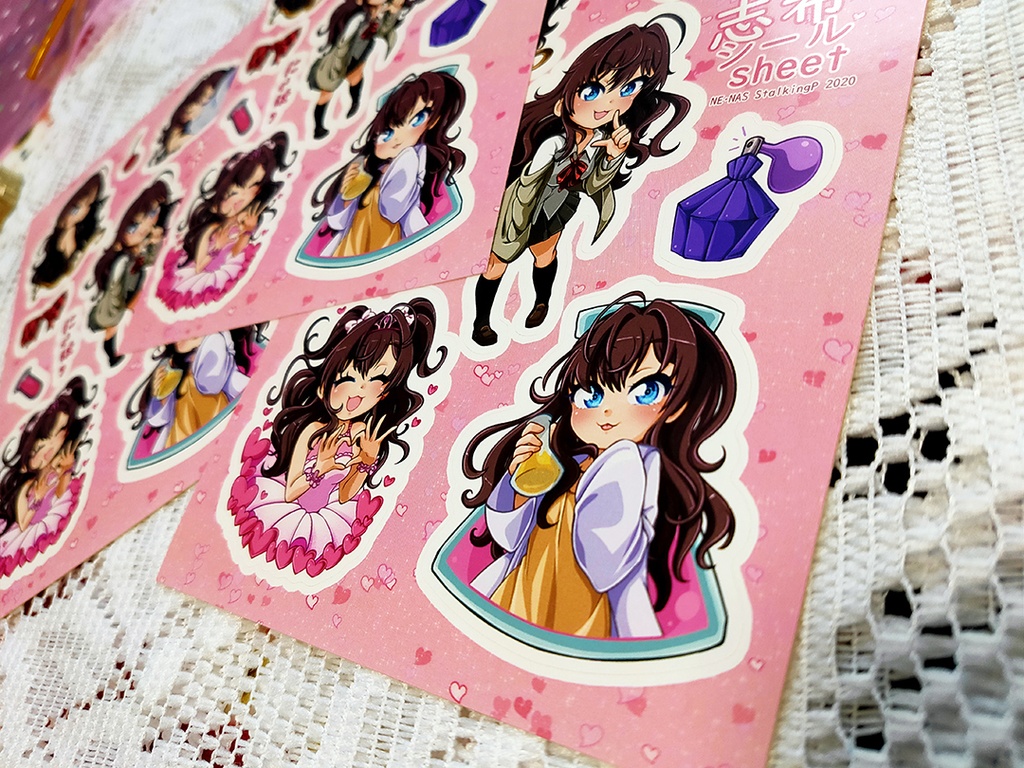 【50%引き】志希シールsheet / Shiki Seal Sheet