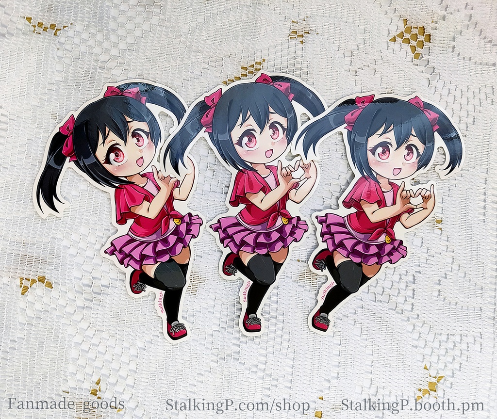 矢澤にこ ダイカットステッカー Yazawa Nico die cut sticker