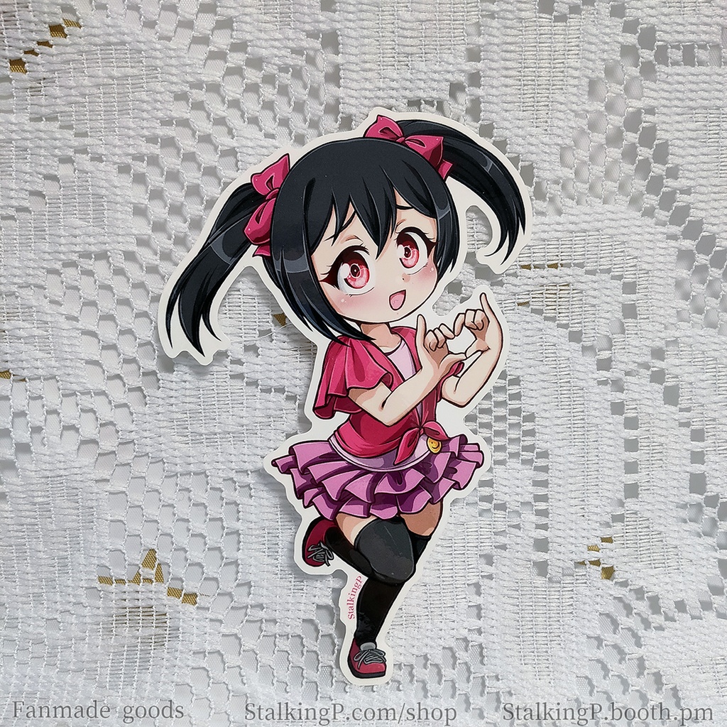 矢澤にこ ダイカットステッカー Yazawa Nico die cut sticker