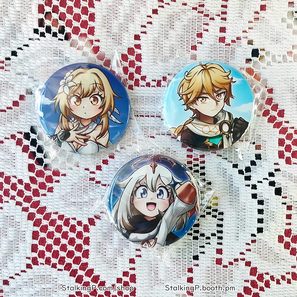 『在庫あり!★ IN STOCK!』原神缶バッジ(72種類)| Genshin can badges (72 types)『Check description!』