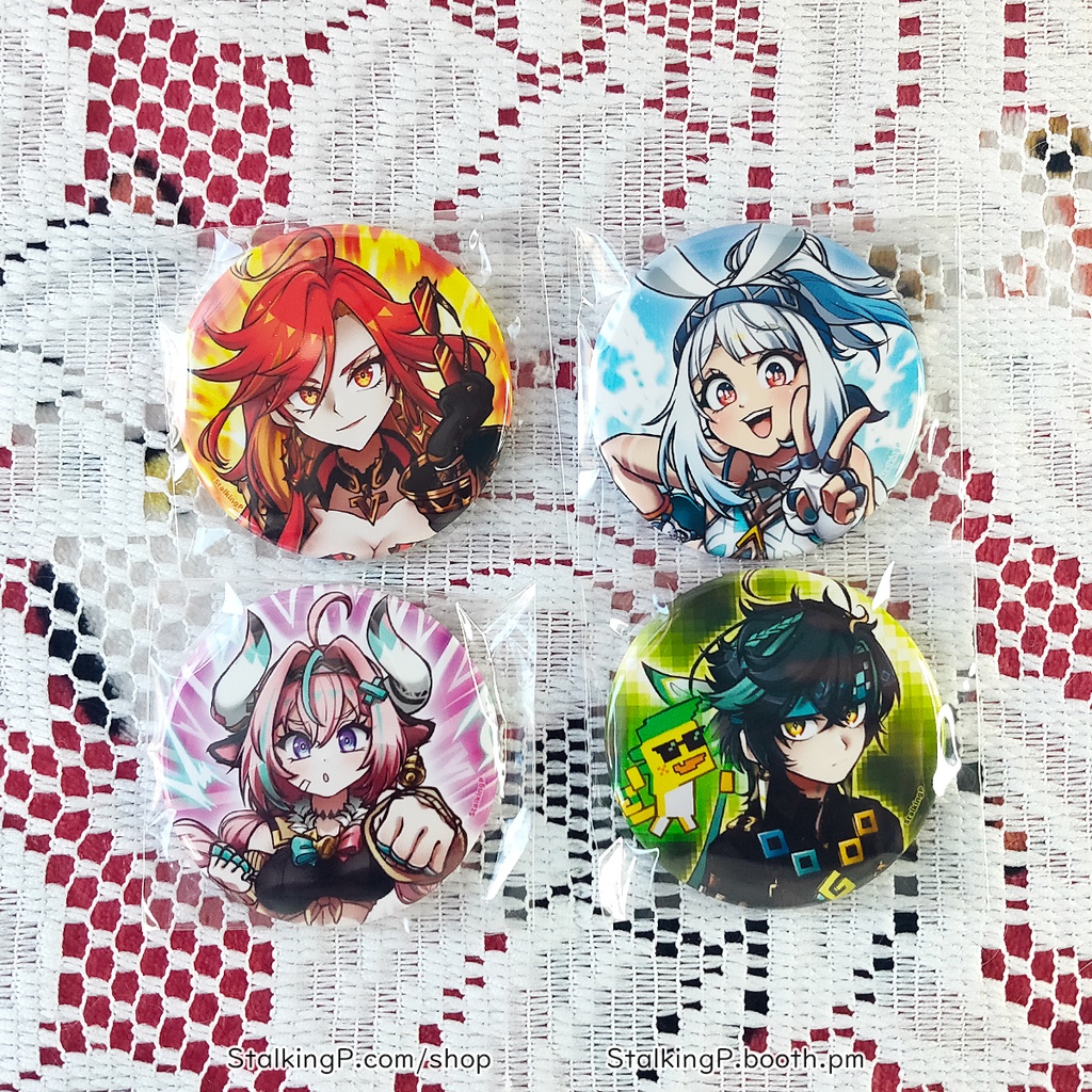 『在庫あり!★ IN STOCK!』原神缶バッジ(72種類)| Genshin can badges (72 types)『Check description!』