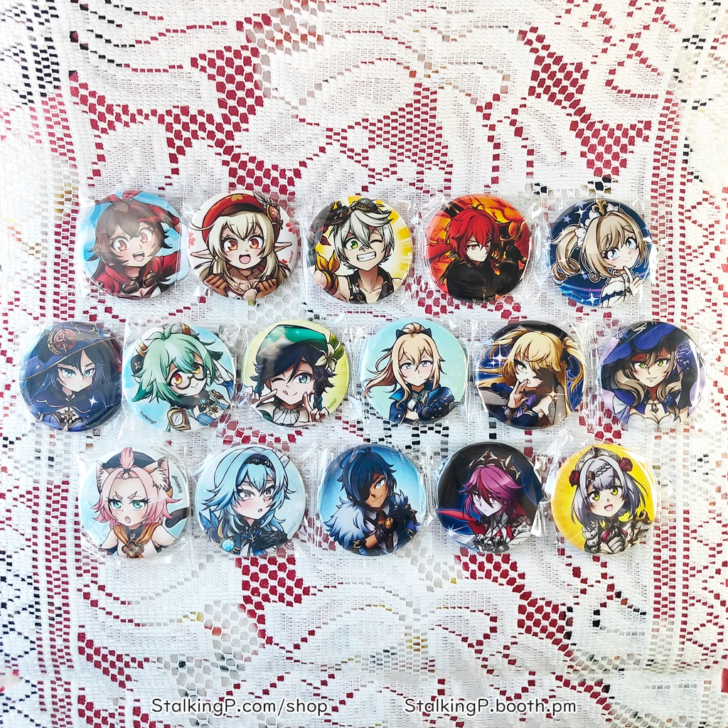 『在庫あり!★ IN STOCK!』原神缶バッジ(72種類)| Genshin can badges (72 types)『Check description!』