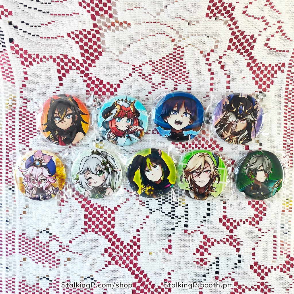 『在庫あり!★ IN STOCK!』原神缶バッジ(72種類)| Genshin can badges (72 types)『Check description!』