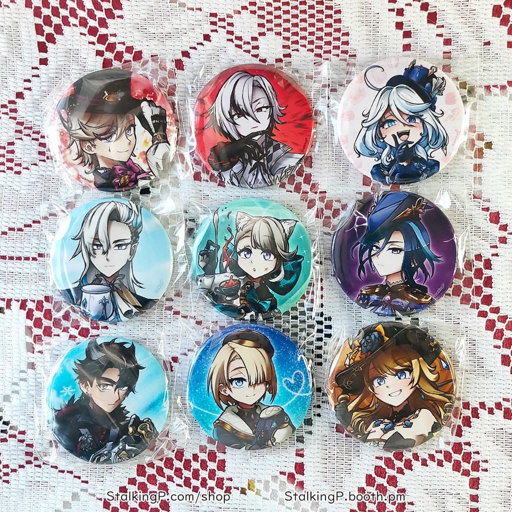 『在庫あり!★ IN STOCK!』原神缶バッジ(72種類)| Genshin can badges (72 types)『Check description!』