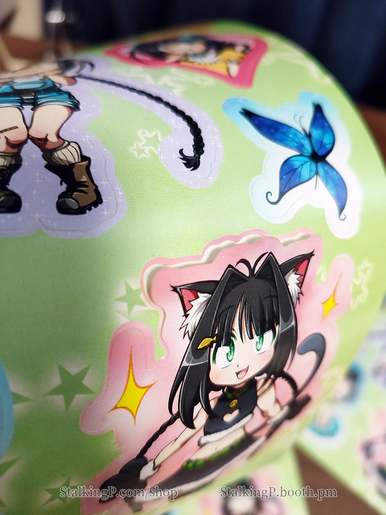 ロミナシリーズ1 シールシート / Romina series sticker sheet 1