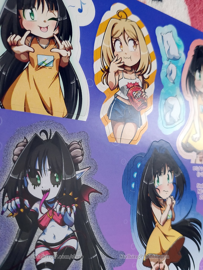 ロミナシリーズ2 シールシート / Romina series sticker sheet 2