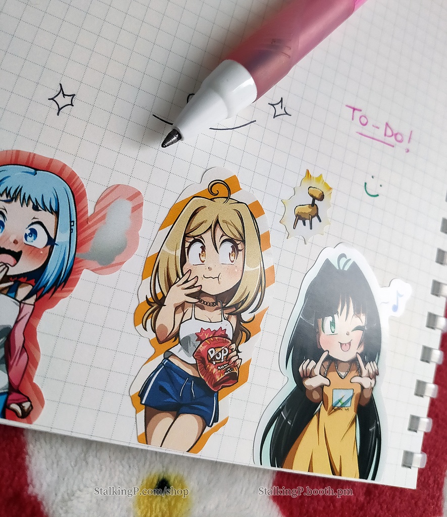 ロミナシリーズ2 シールシート / Romina series sticker sheet 2