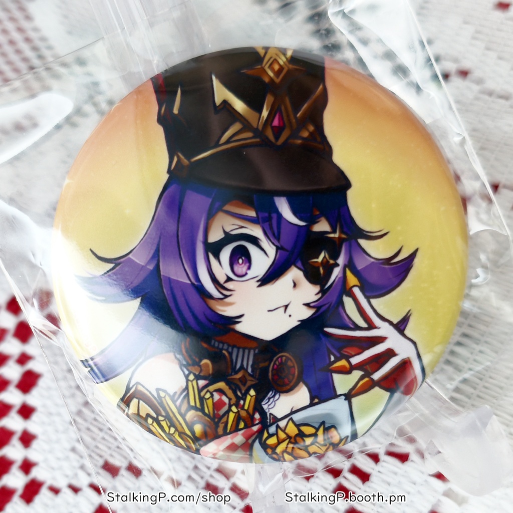 原神 缶バッジ 炎 / Genshin Impact Can Badges/buttons (Pyro)