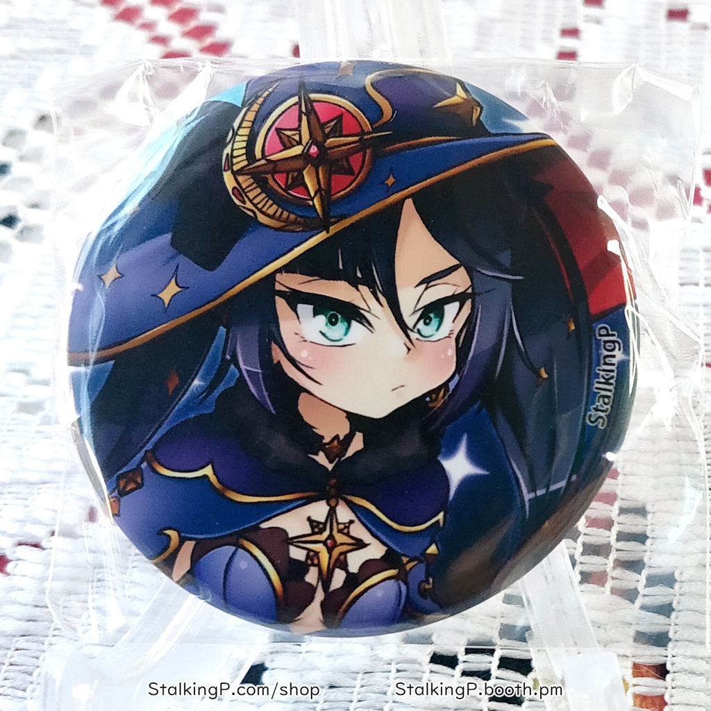 原神 缶バッジ 水 / Genshin Impact Can Badges/buttons (Hydro)