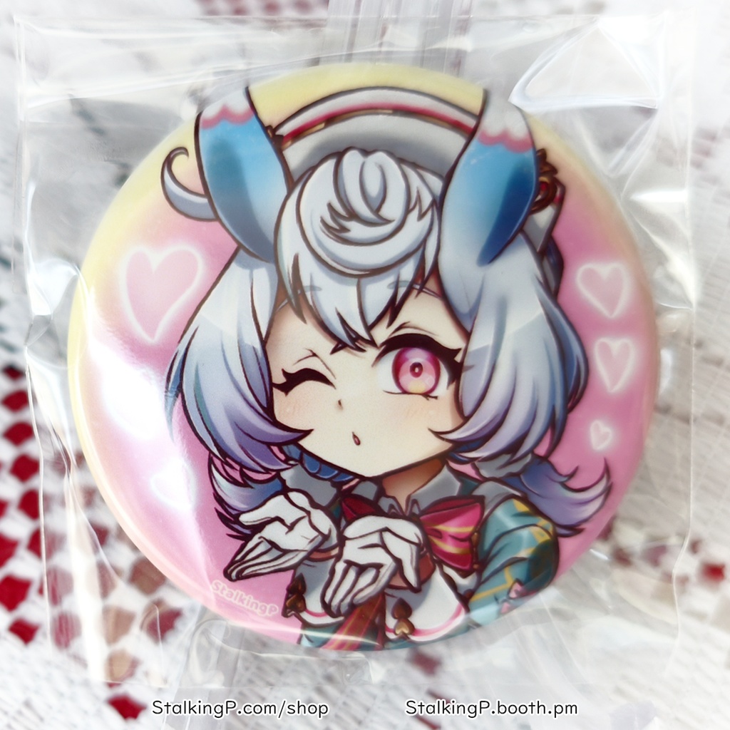 原神 缶バッジ 水 / Genshin Impact Can Badges/buttons (Hydro)