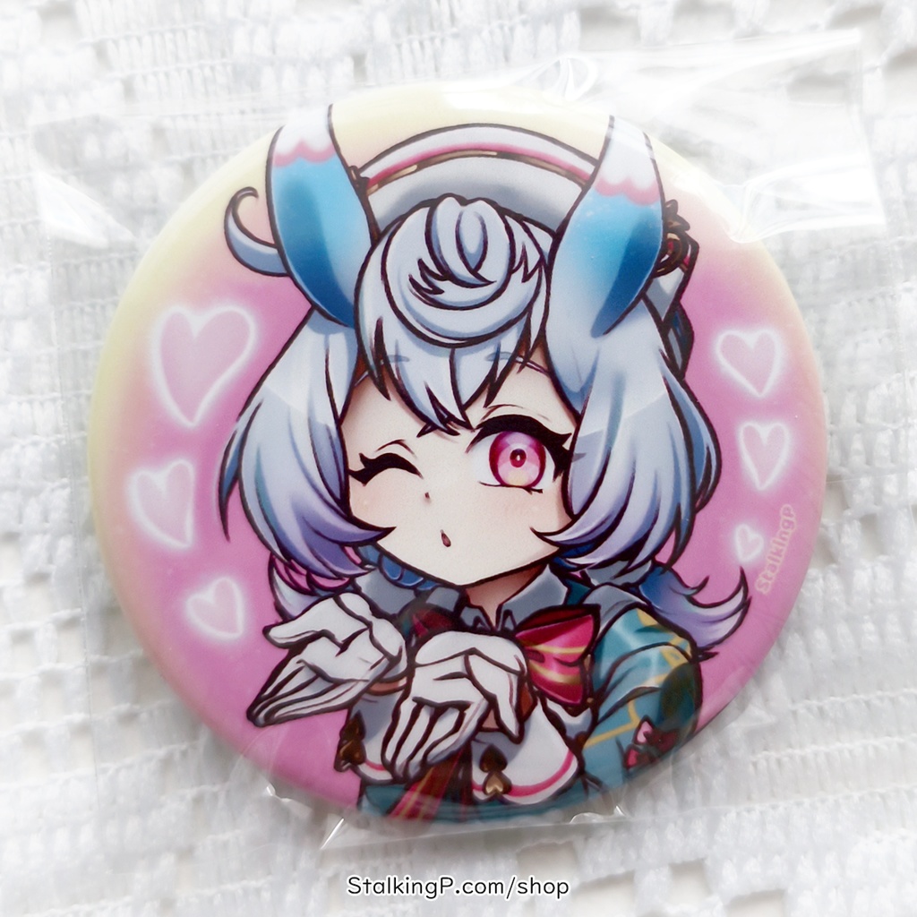 原神 缶バッジ 水 / Genshin Impact Can Badges/buttons (Hydro)