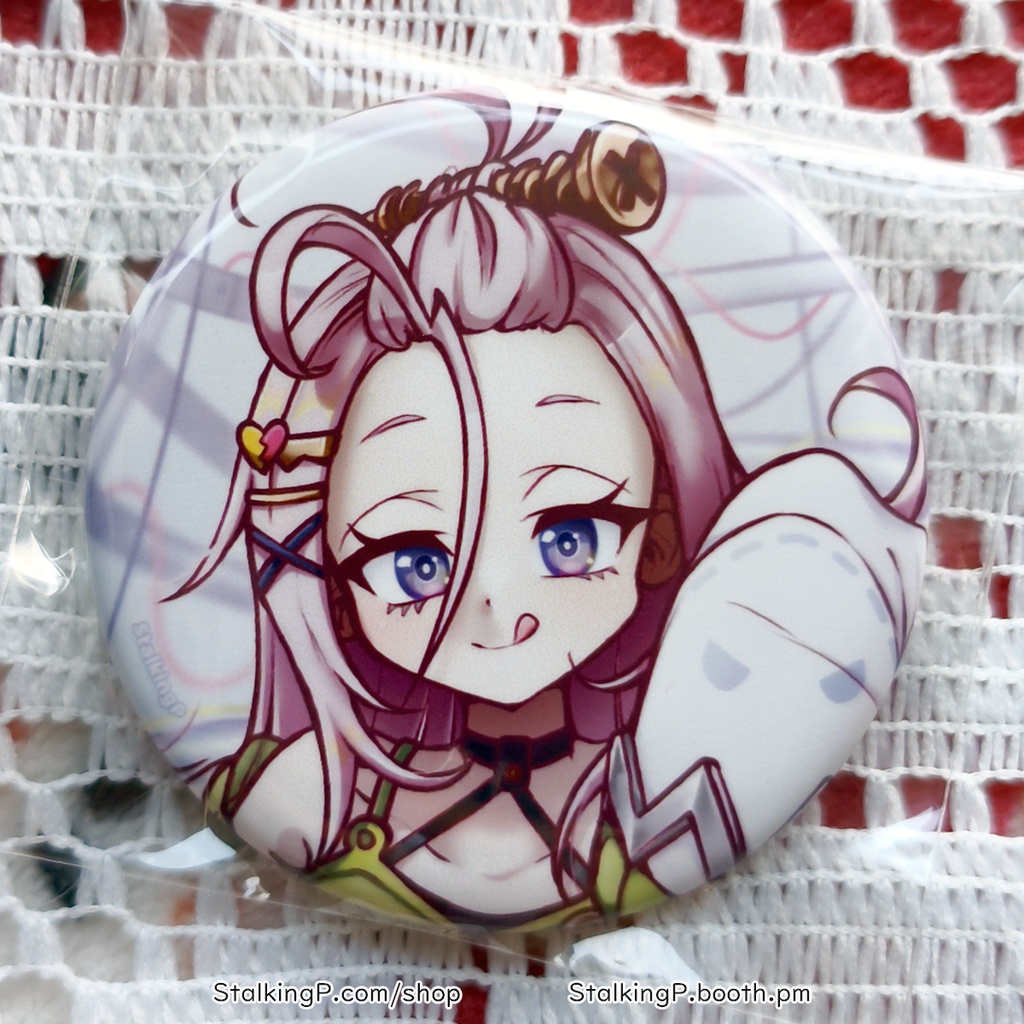 原神 缶バッジ 水 / Genshin Impact Can Badges/buttons (Hydro)