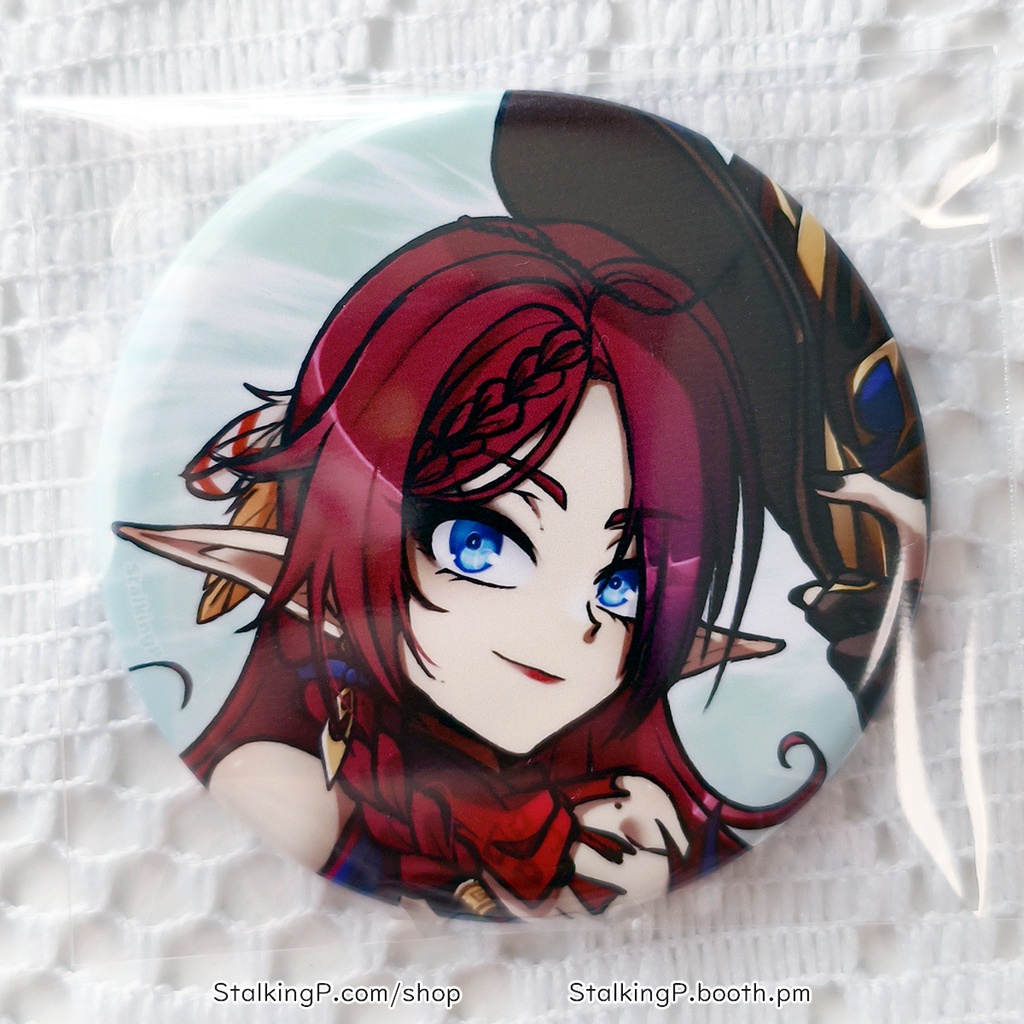 原神 缶バッジ 風 / Genshin Impact Can Badges/buttons (Anemo)