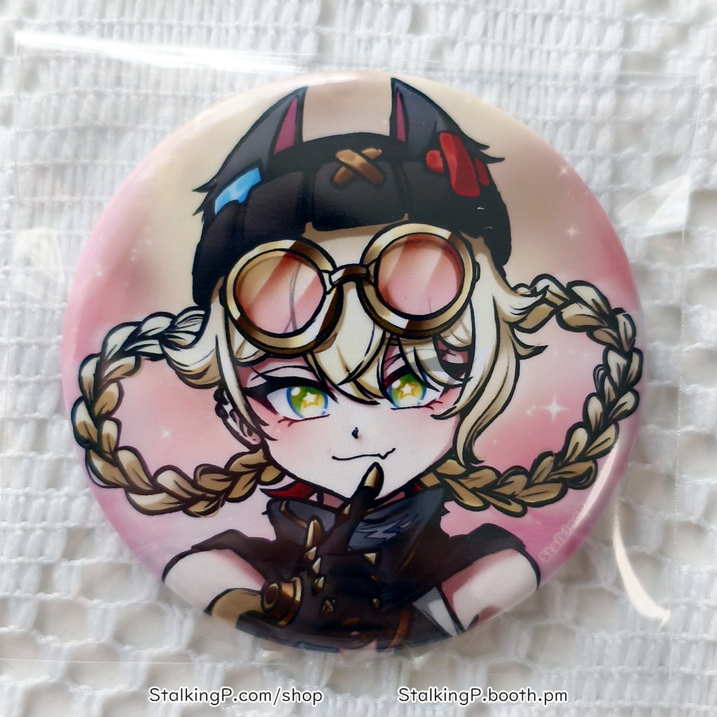 原神 缶バッジ 風 / Genshin Impact Can Badges/buttons (Anemo)