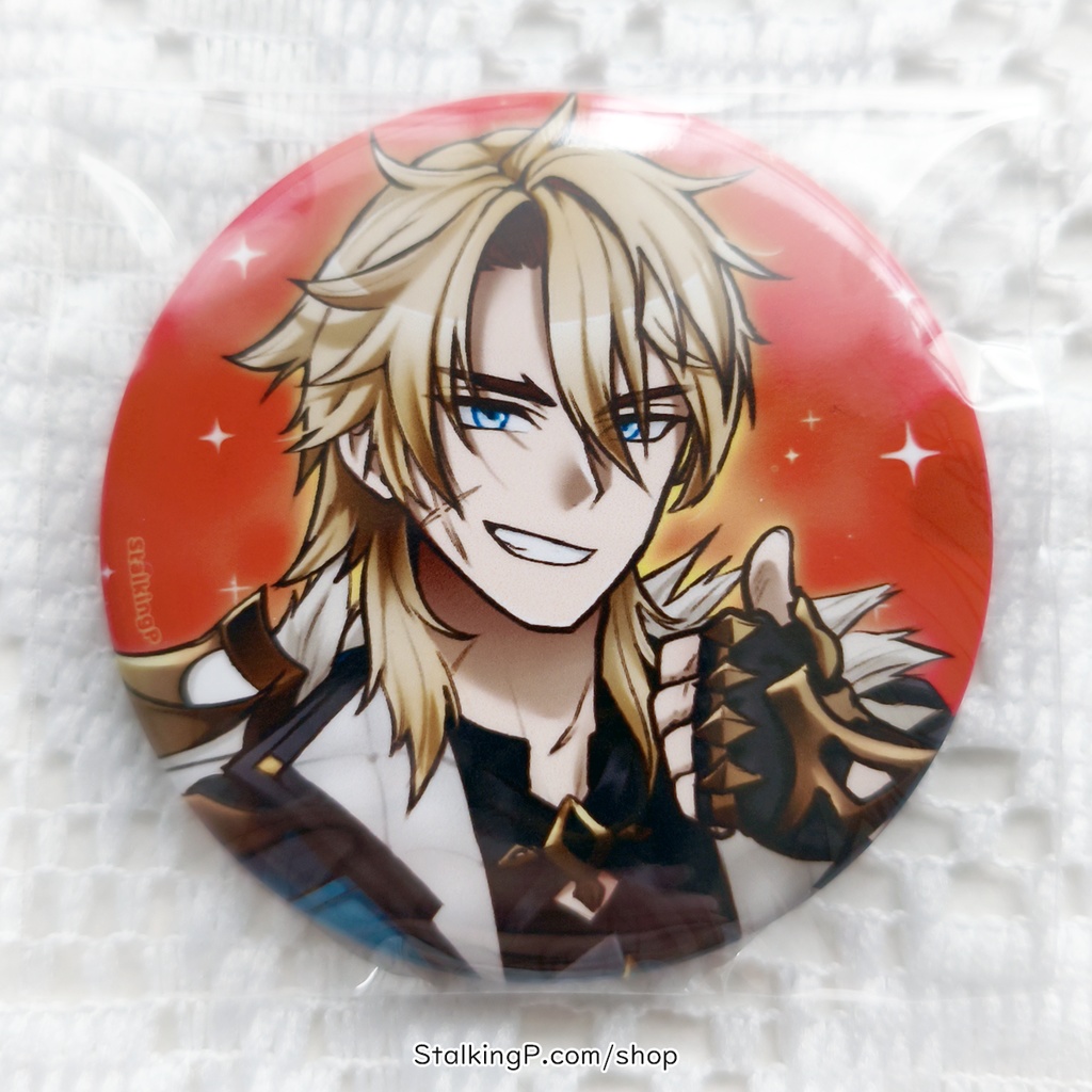原神 缶バッジ 風 / Genshin Impact Can Badges/buttons (Anemo)
