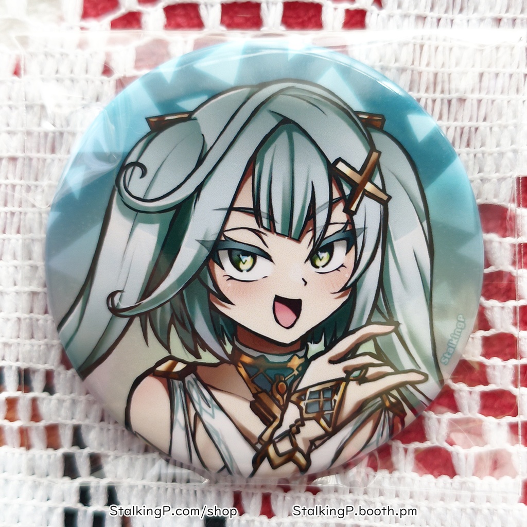 原神 缶バッジ 風 / Genshin Impact Can Badges/buttons (Anemo)