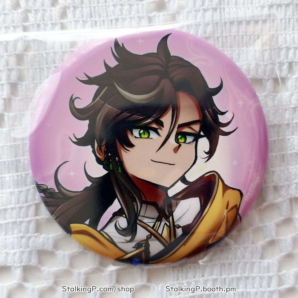 原神 缶バッジ 雷 / Genshin Impact Can Badges/buttons (Electro)