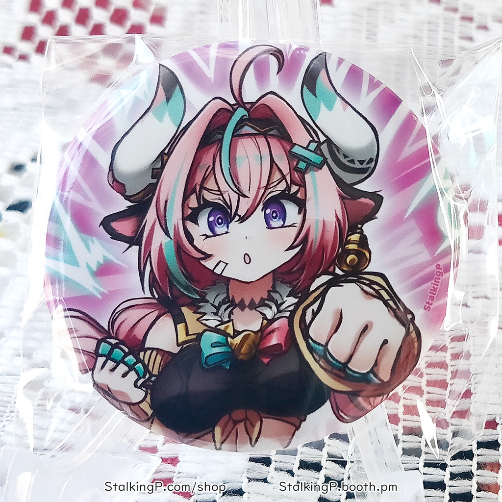 原神 缶バッジ 雷 / Genshin Impact Can Badges/buttons (Electro)