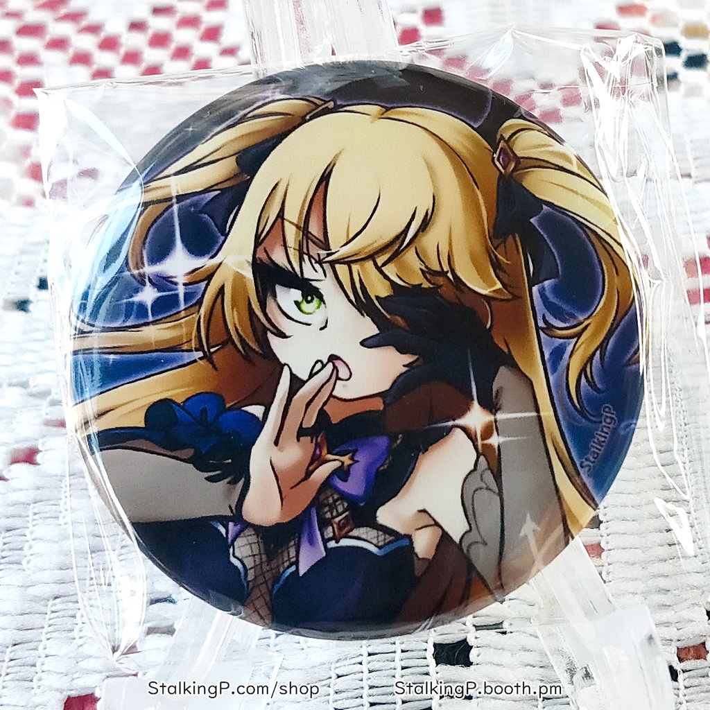 原神 缶バッジ 雷 / Genshin Impact Can Badges/buttons (Electro)