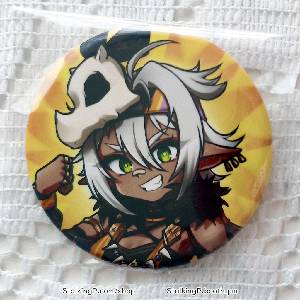 原神 缶バッジ 雷 / Genshin Impact Can Badges/buttons (Electro)