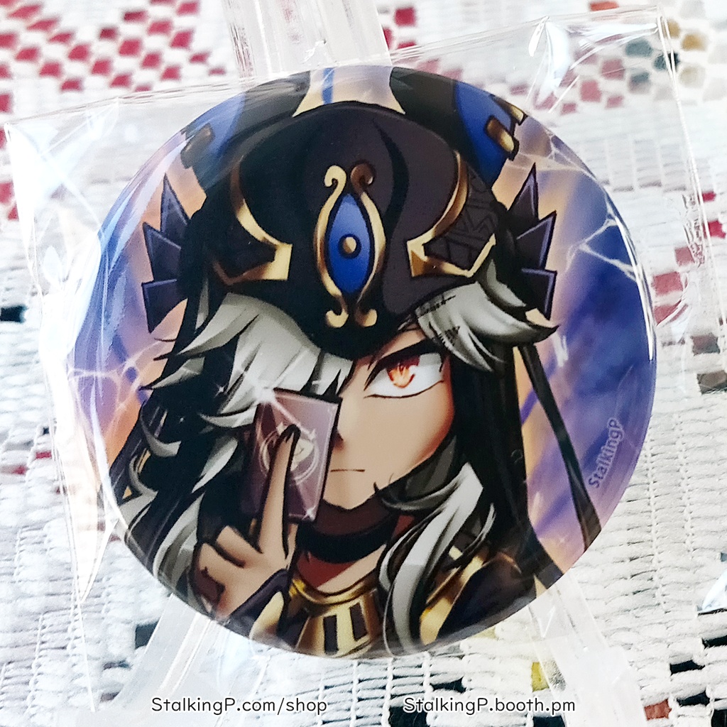 原神 缶バッジ 雷 / Genshin Impact Can Badges/buttons (Electro)