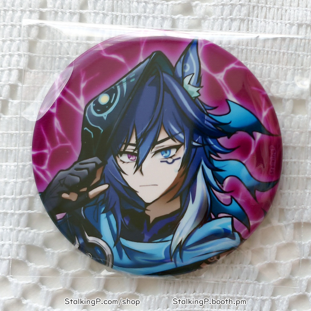 原神 缶バッジ 雷 / Genshin Impact Can Badges/buttons (Electro)