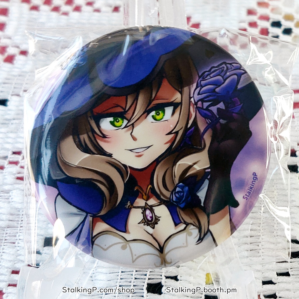 原神 缶バッジ 雷 / Genshin Impact Can Badges/buttons (Electro)