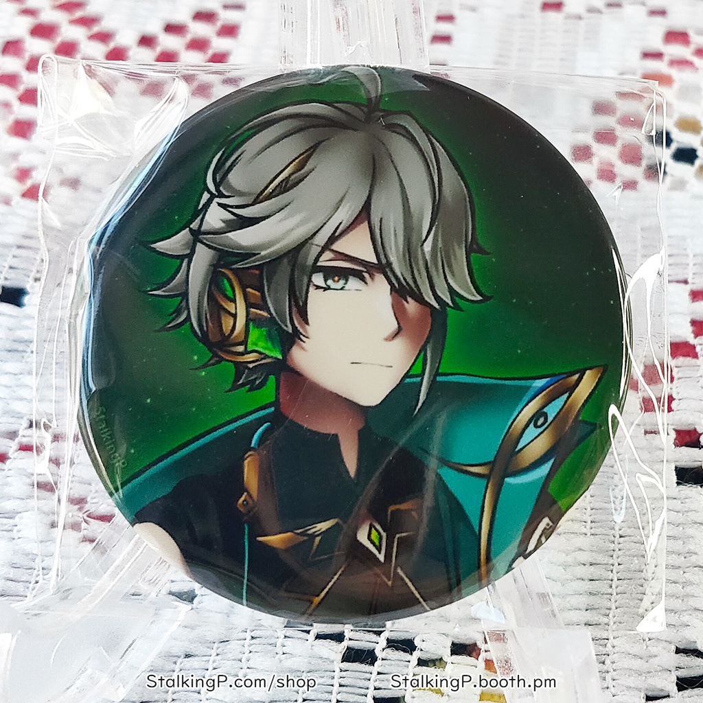 原神 缶バッジ 草 / Genshin Impact Can Badges/buttons (Dendro)