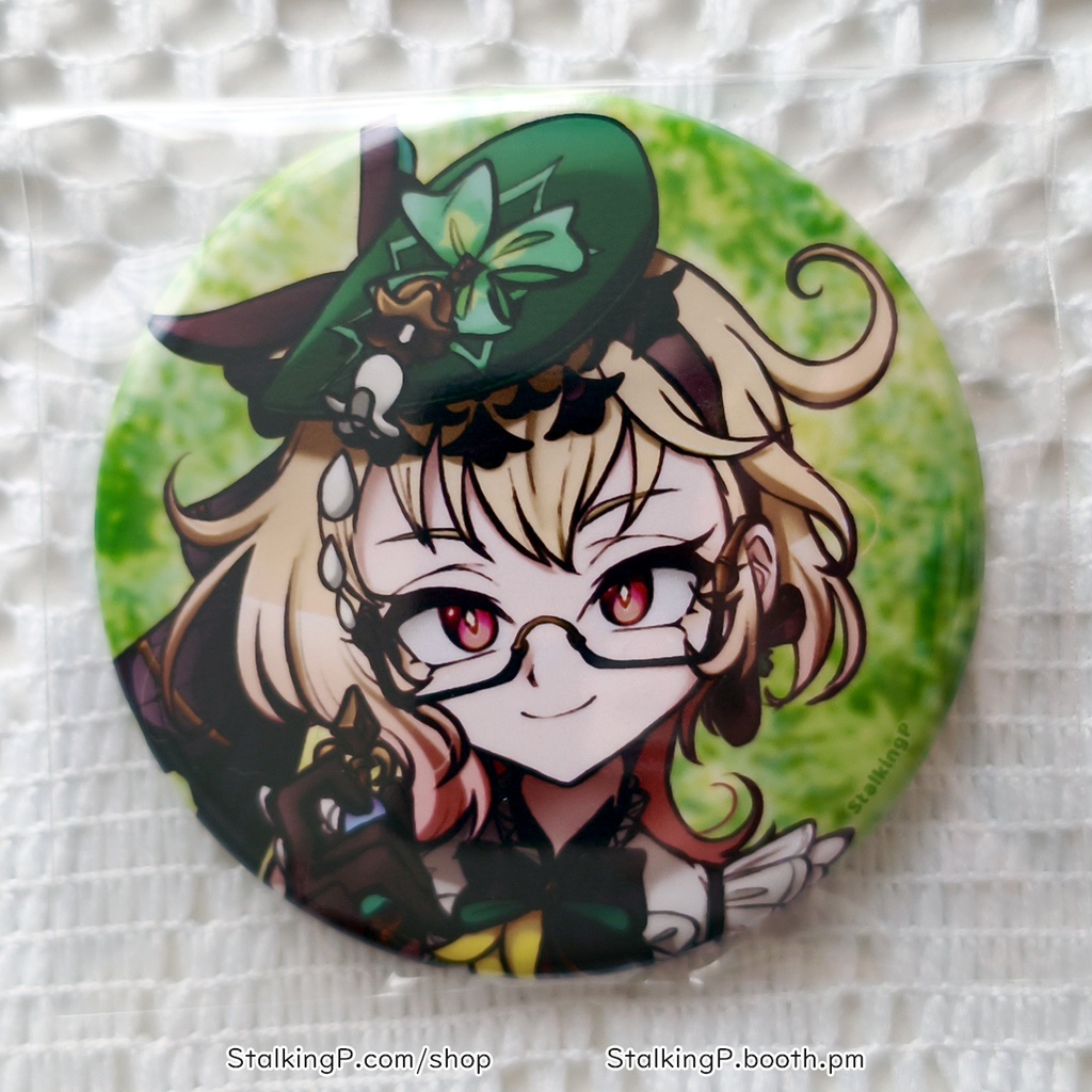 原神 缶バッジ 草 / Genshin Impact Can Badges/buttons (Dendro)