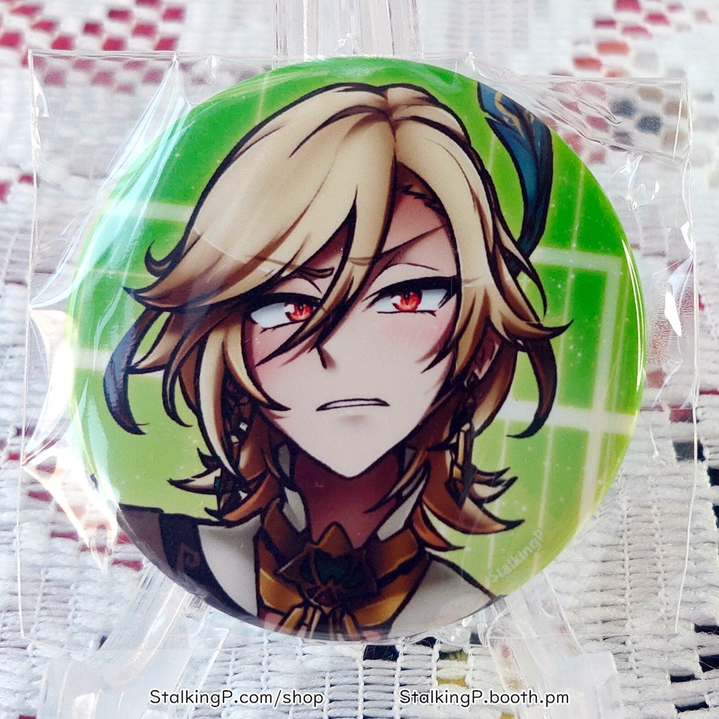 原神 缶バッジ 草 / Genshin Impact Can Badges/buttons (Dendro)