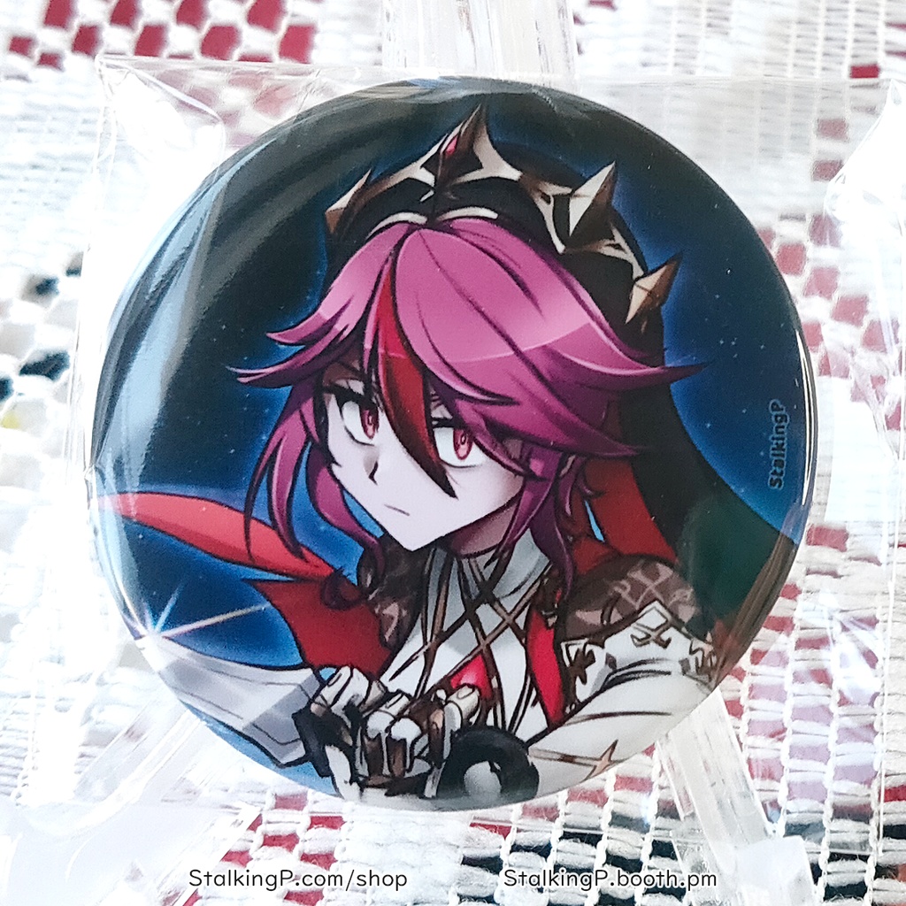 原神 缶バッジ 氷 / Genshin Impact Can Badges/buttons (Cryo)