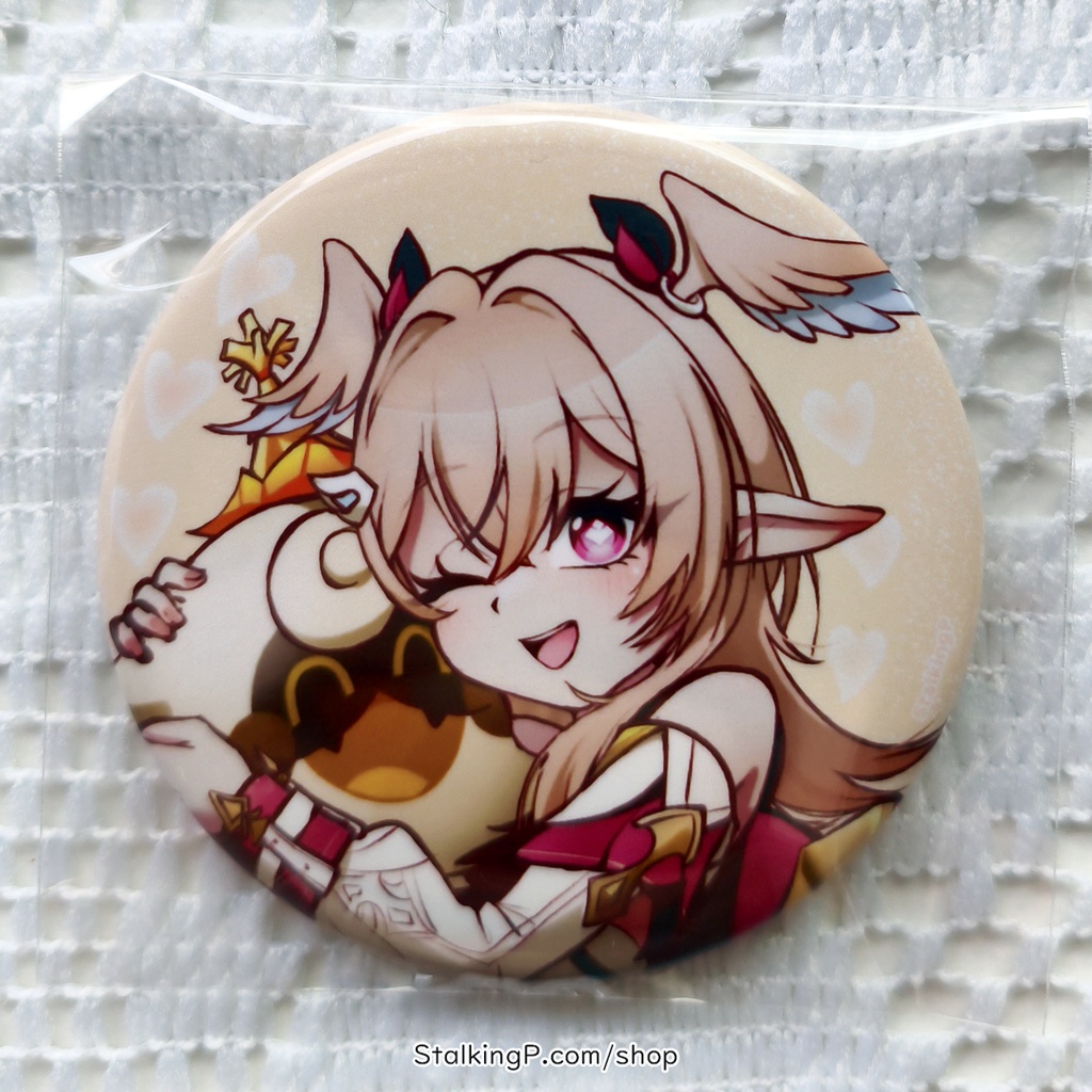 原神 缶バッジ 岩 / Genshin Impact Can Badges/buttons (Geo)