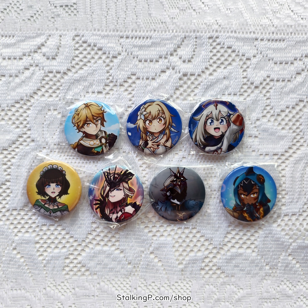 原神 缶バッジ その他 / Genshin Impact Can Badges/buttons (Other)