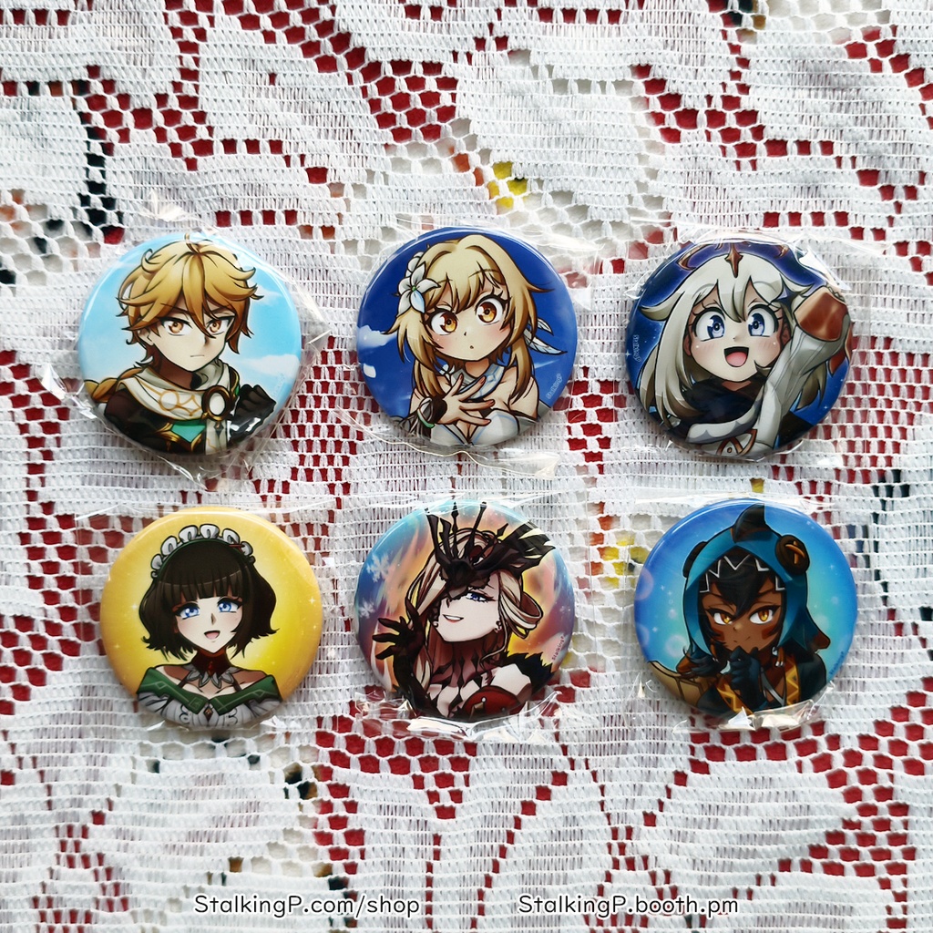 原神 缶バッジ その他 / Genshin Impact Can Badges/buttons (Other)