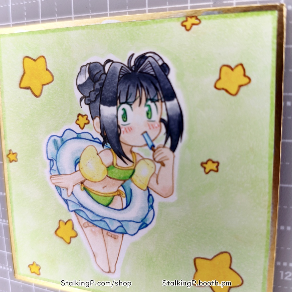 豆色紙 ロミナツ! ちびロミナ | Mame shikishi Romisummer! Chibi Romina