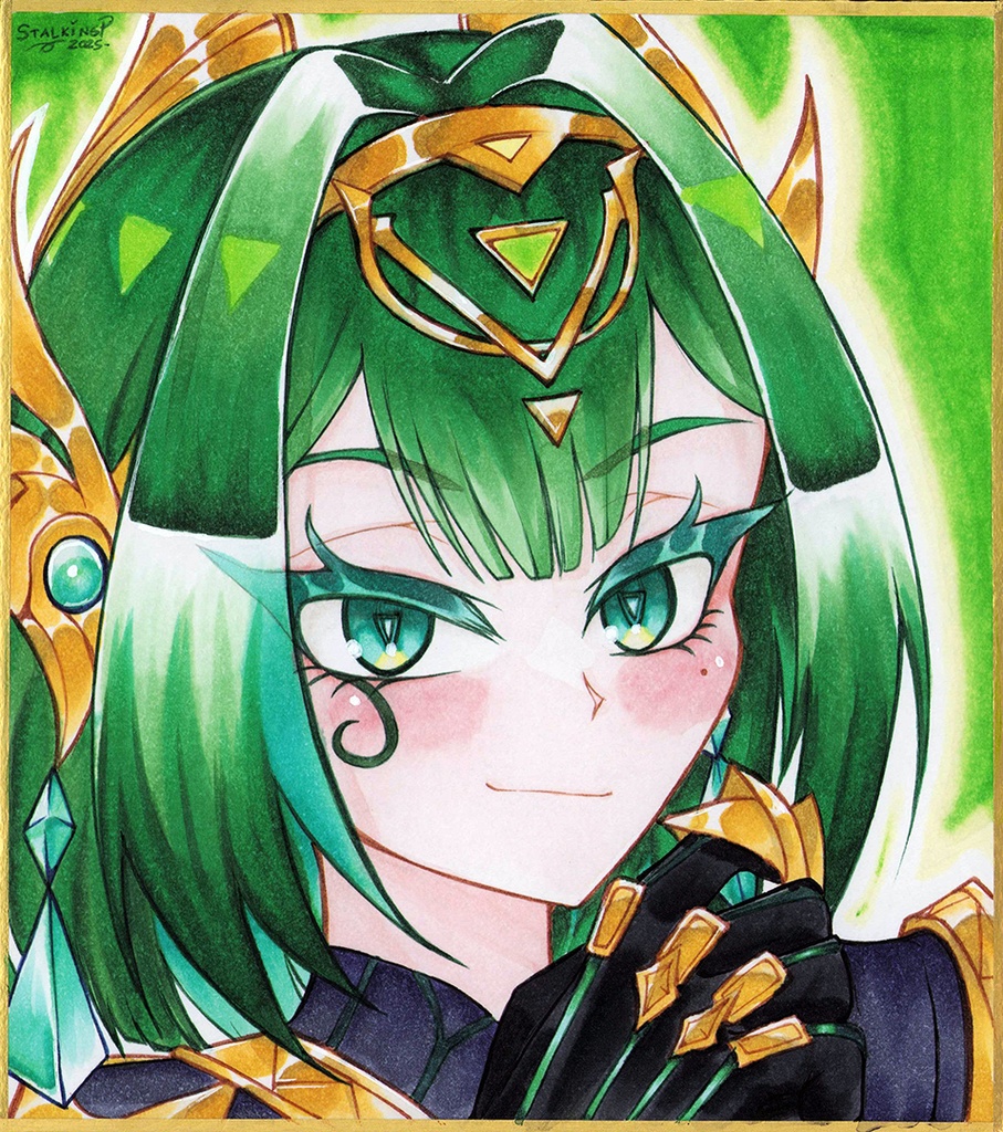 ミニ色紙 ネフェル (原神) | Mini shikishi Nefer (Genshin Impact)