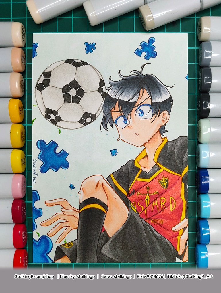 【原画ポストカード】SS16『今までの潔ならな』｜【Original artwork on postcard】SS16 『That would work on the old me...』