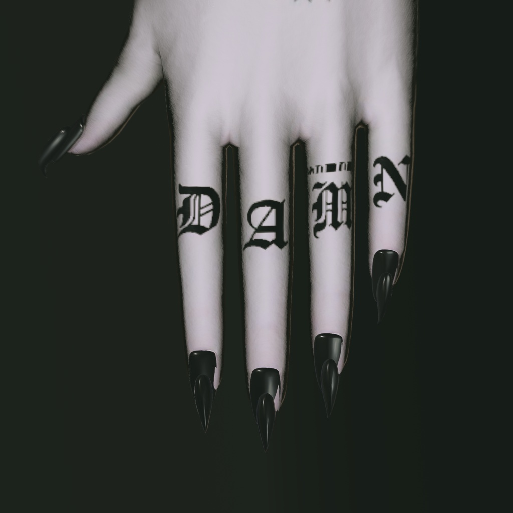 【森羅用】finger tattoo