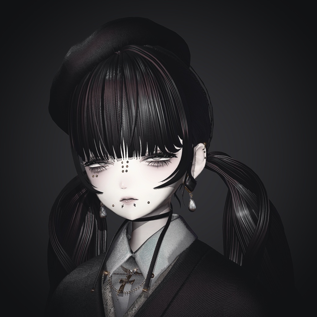 【Hair】normalmap&material