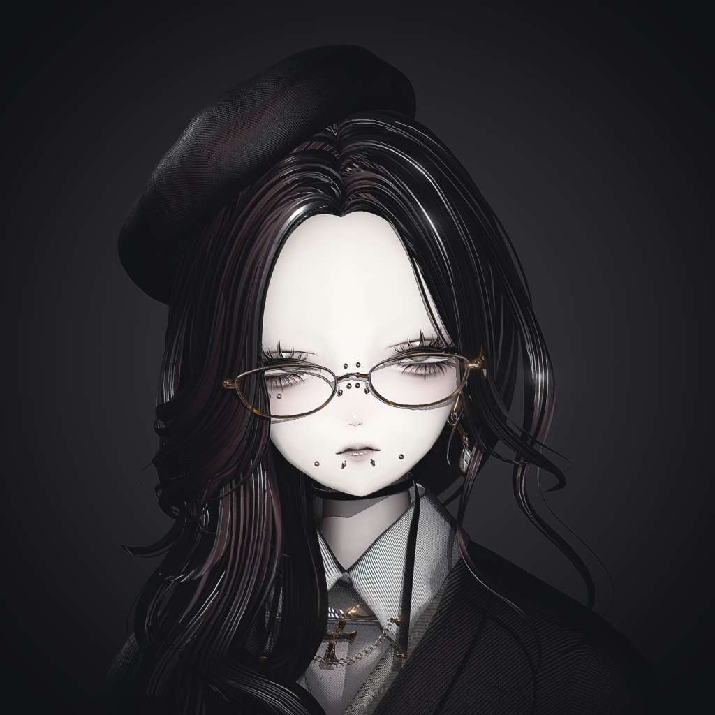 【Hair】normalmap&material