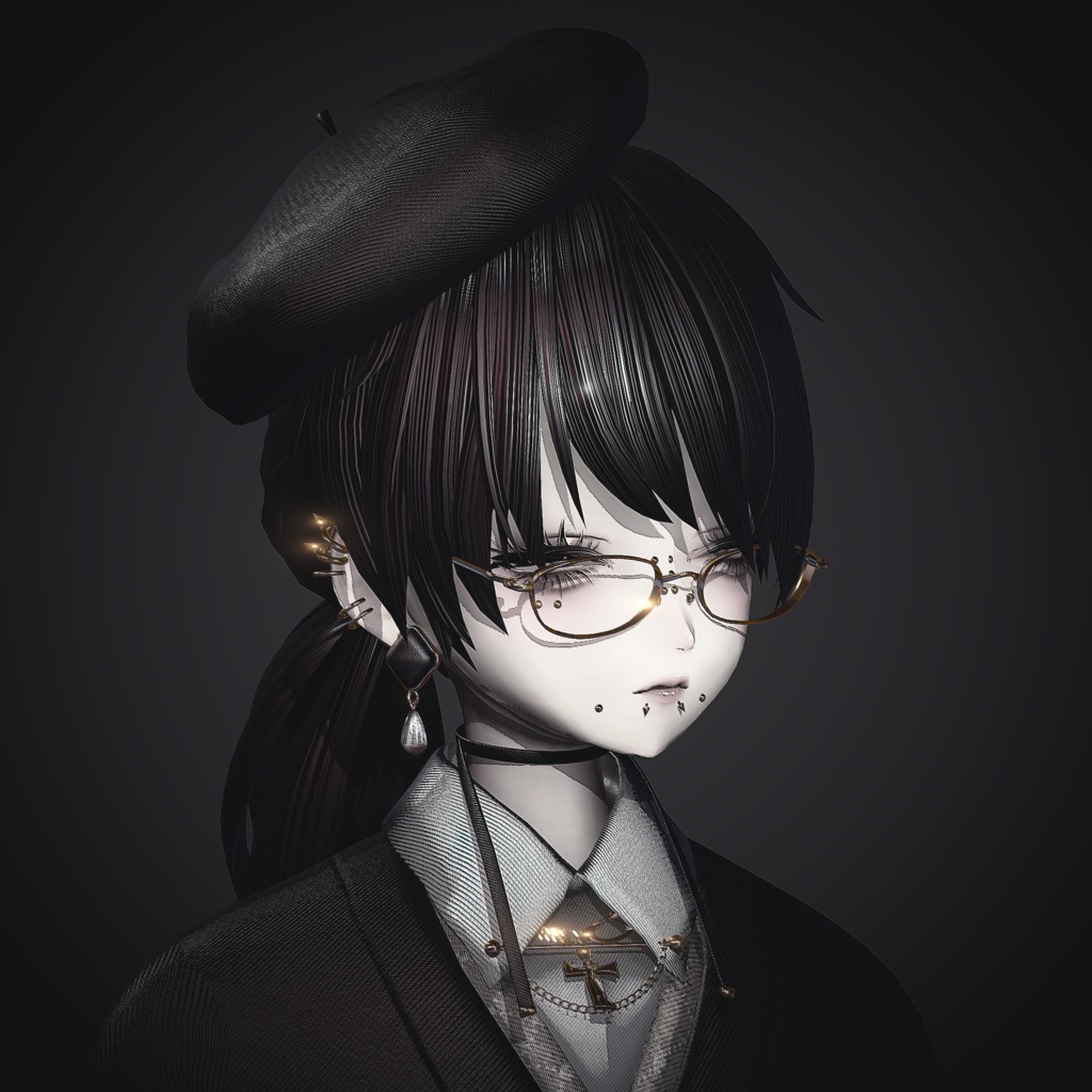 【Hair】normalmap&material