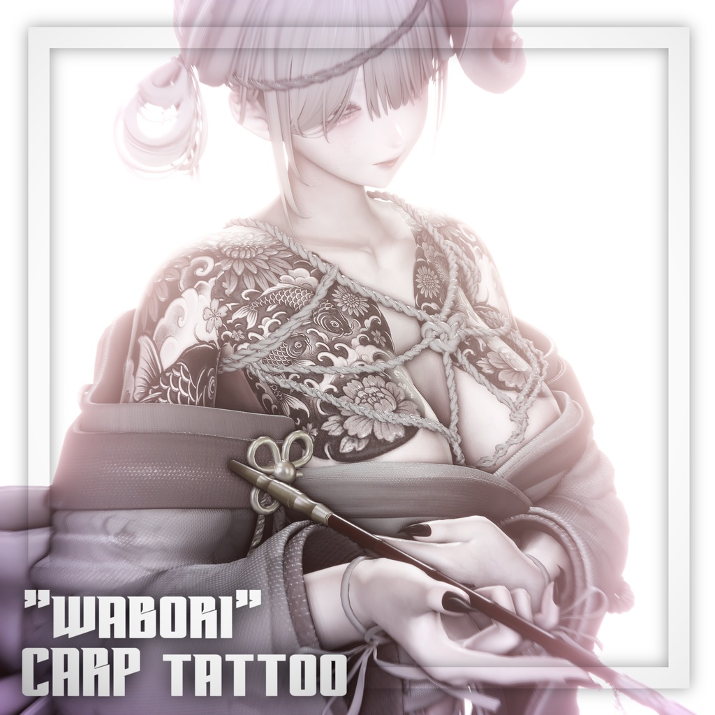 【shinra】”wabori” CARP tattoo